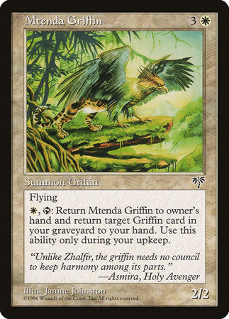 Mtenda Griffin [Mirage] | Exor Games Bridgewater