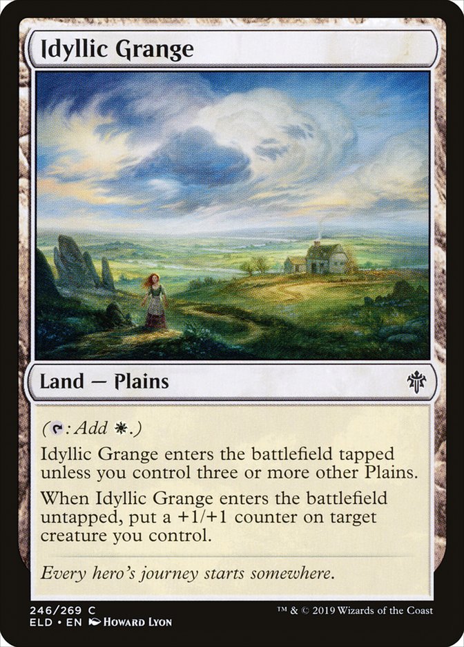 Idyllic Grange [Throne of Eldraine] | Exor Games Bridgewater