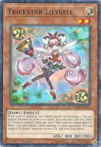 Trickstar Lilybell (Starfoil) [SP18-EN021] Starfoil Rare | Exor Games Bridgewater