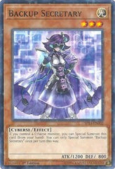 Backup Secretary (Starfoil) [SP18-EN002] Starfoil Rare | Exor Games Bridgewater