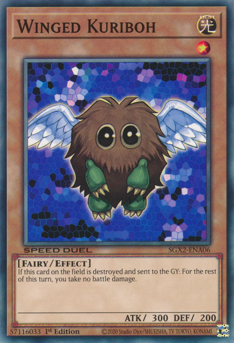 Winged Kuriboh [SGX2-ENA06] Common | Exor Games Bridgewater