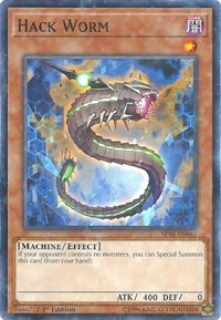 Hack Worm (Starfoil) [SP18-EN015] Starfoil Rare | Exor Games Bridgewater