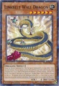 Linkbelt Wall Dragon (Starfoil) [SP18-EN027] Starfoil Rare | Exor Games Bridgewater