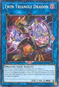 Twin Triangle Dragon (Starfoil) [SP18-EN036] Starfoil Rare | Exor Games Bridgewater