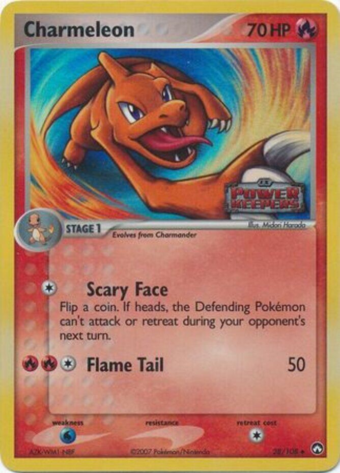 Charmeleon (28/108) (Stamped) [EX: Power Keepers] | Exor Games Bridgewater