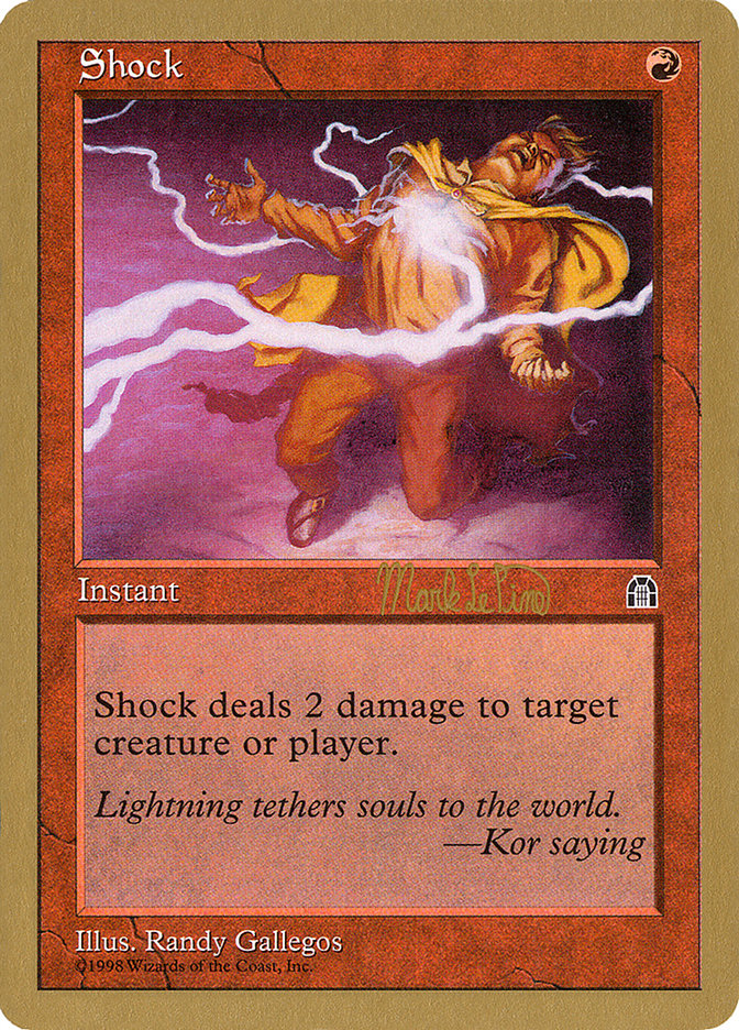 Shock (Mark Le Pine) [World Championship Decks 1999] | Exor Games Bridgewater