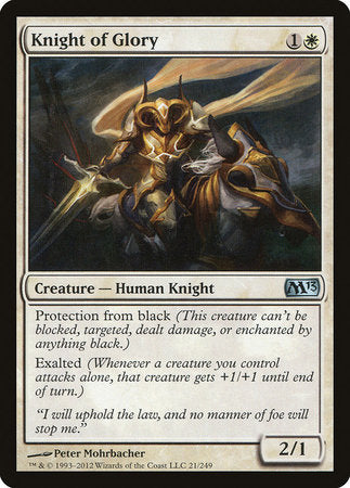 Knight of Glory [Magic 2013] | Exor Games Bridgewater