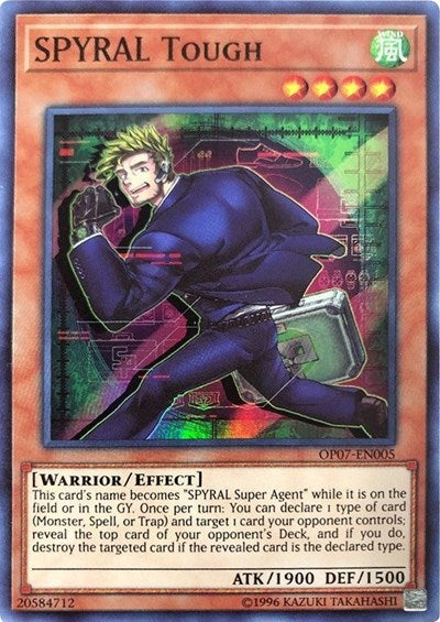 SPYRAL Tough [OP07-EN005] Super Rare | Exor Games Bridgewater