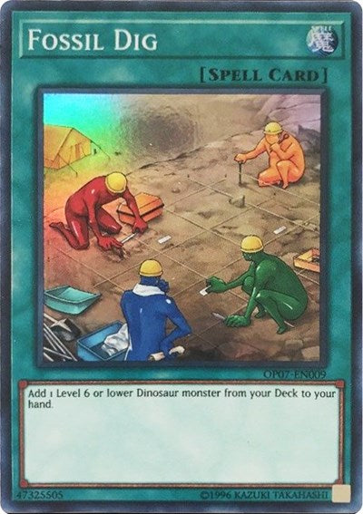 Fossil Dig [OP07-EN009] Super Rare | Exor Games Bridgewater