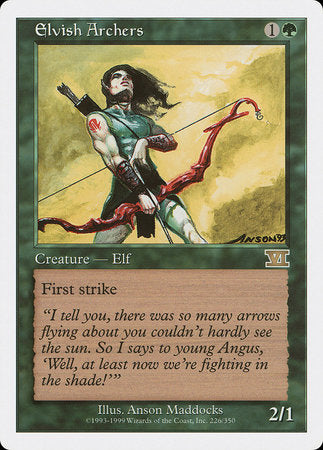 Elvish Archers [Classic Sixth Edition] | Exor Games Bridgewater
