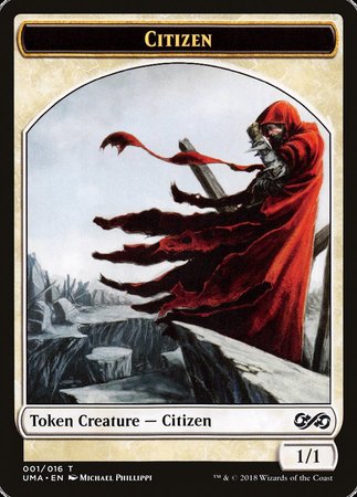 Citizen Token [Ultimate Masters Tokens] | Exor Games Bridgewater