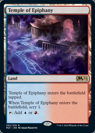 Temple of Epiphany [Core Set 2021] | Exor Games Bridgewater