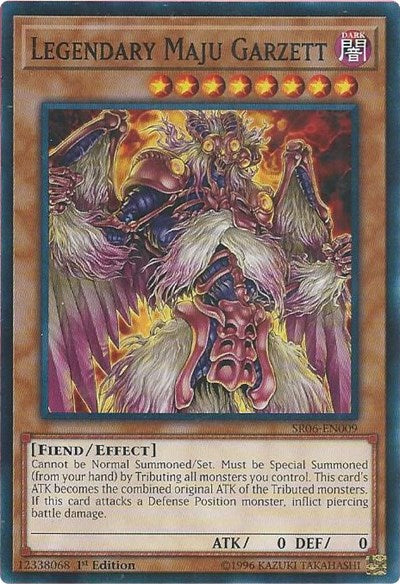 Legendary Maju Garzett [SR06-EN009] Common | Exor Games Bridgewater