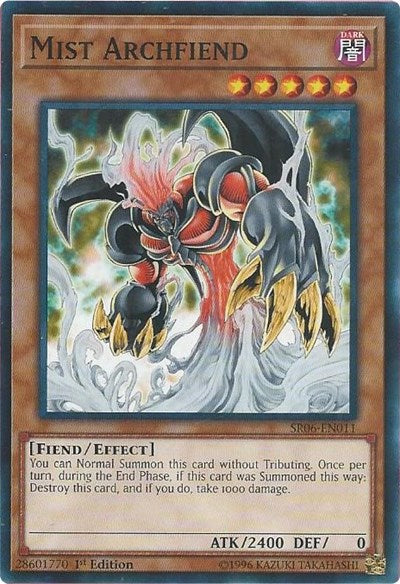 Mist Archfiend [SR06-EN011] Common | Exor Games Bridgewater