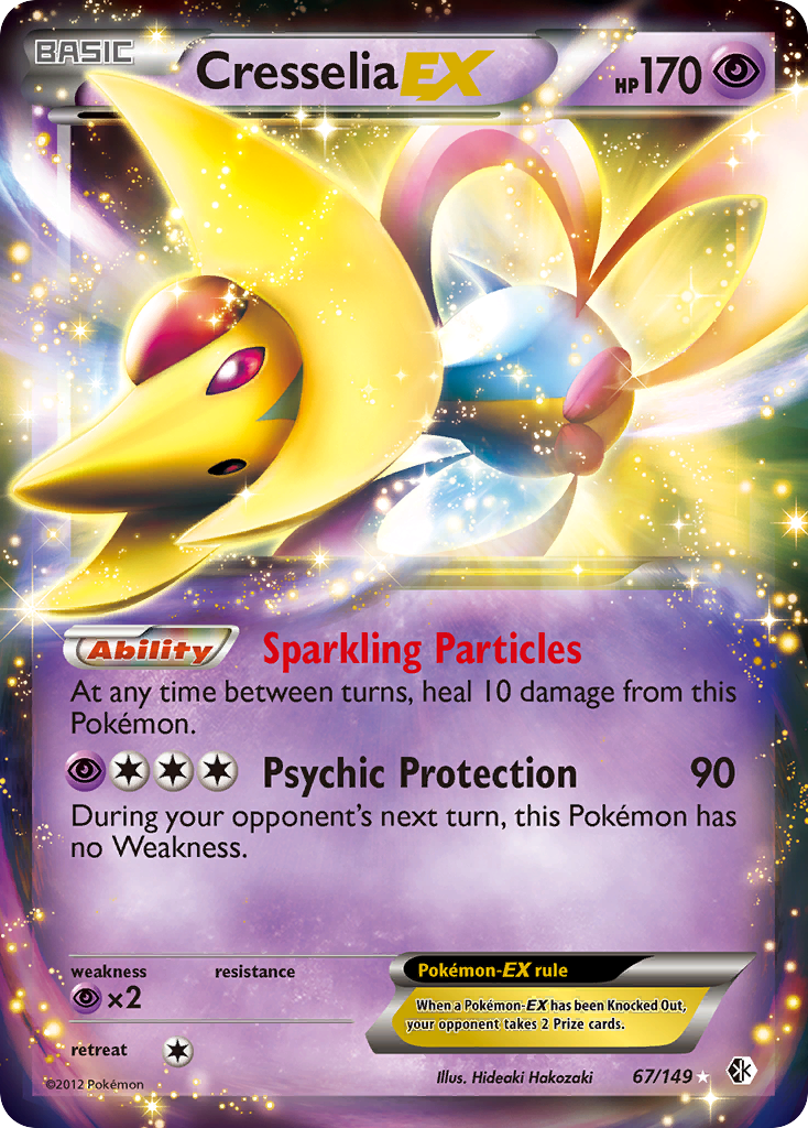 Cresselia EX (67/149) [Black & White: Boundaries Crossed] | Exor Games Bridgewater