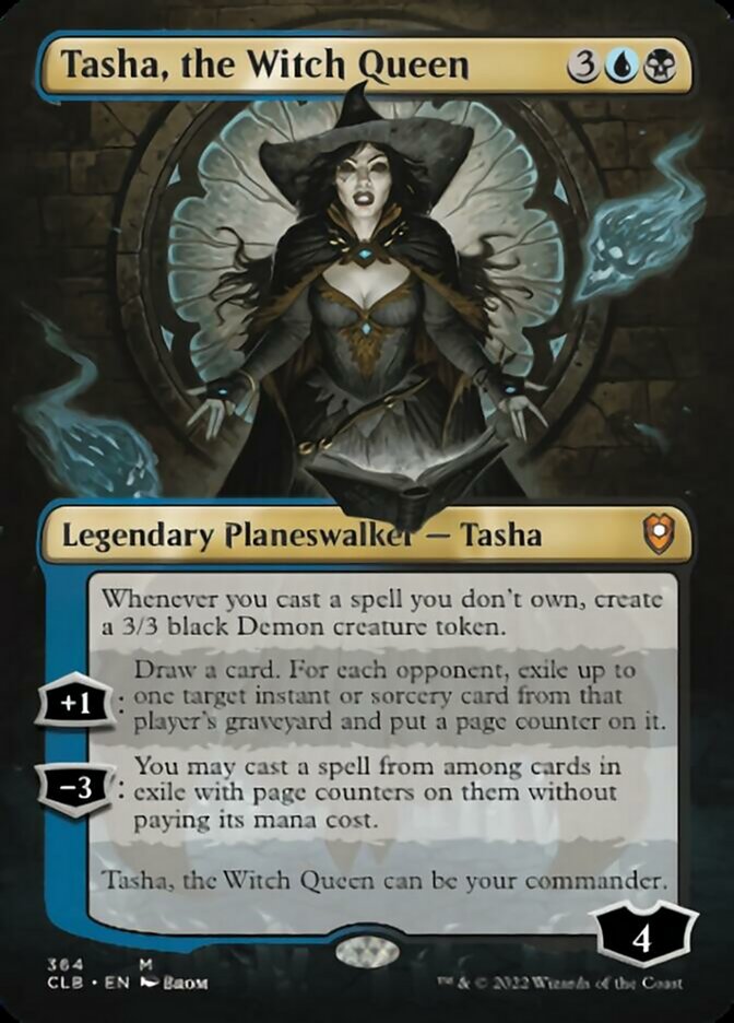 Tasha, the Witch Queen (Borderless) [Commander Legends: Battle for Baldur's Gate] | Exor Games Bridgewater