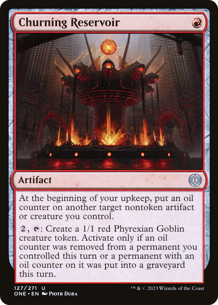 Churning Reservoir [Phyrexia: All Will Be One] | Exor Games Bridgewater
