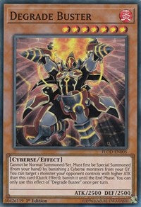 Degrade Buster [FLOD-EN005] Super Rare | Exor Games Bridgewater