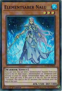 Elementsaber Nalu [FLOD-EN021] Super Rare | Exor Games Bridgewater