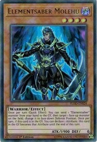 Elementsaber Molehu [FLOD-EN024] Ultra Rare | Exor Games Bridgewater