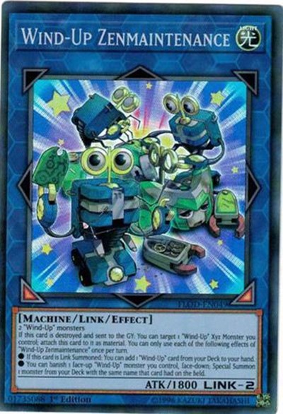 Wind-Up Zenmaintenance [FLOD-EN049] Super Rare | Exor Games Bridgewater