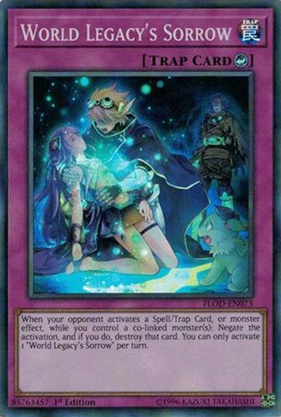 World Legacy's Sorrow [FLOD-EN073] Super Rare | Exor Games Bridgewater