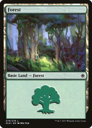 Forest (279) [Ixalan] | Exor Games Bridgewater