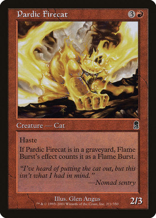 Pardic Firecat [Odyssey] | Exor Games Bridgewater