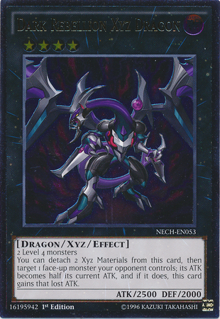 Dark Rebellion Xyz Dragon [NECH-EN053] Ultimate Rare | Exor Games Bridgewater