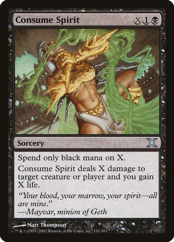 Consume Spirit [Tenth Edition] | Exor Games Bridgewater