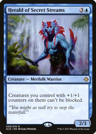 Herald of Secret Streams [Ixalan] | Exor Games Bridgewater