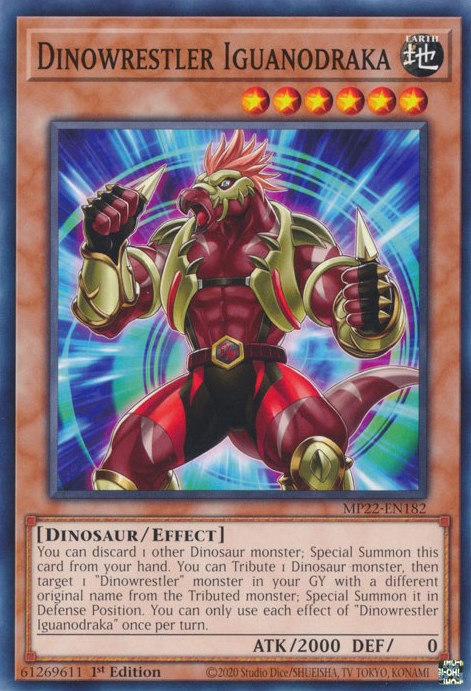 Dinowrestler Iguanodraka [MP22-EN182] Common | Exor Games Bridgewater