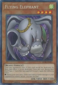 Flying Elephant [BLRR-EN003] Secret Rare | Exor Games Bridgewater