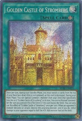 Golden Castle of Stromberg [BLRR-EN010] Secret Rare | Exor Games Bridgewater