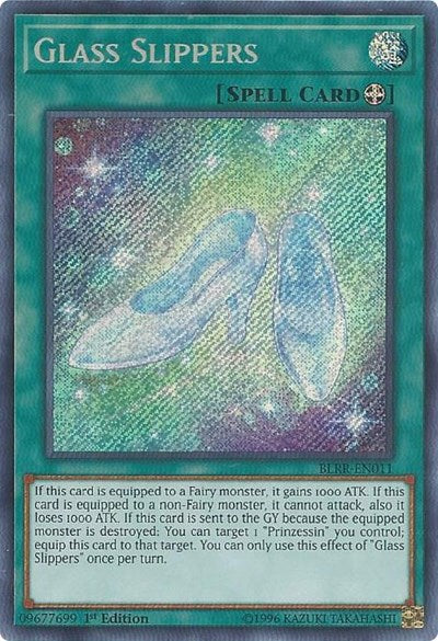 Glass Slippers [BLRR-EN011] Secret Rare | Exor Games Bridgewater