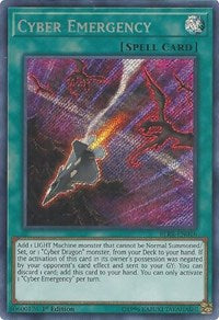 Cyber Emergency [BLRR-EN016] Secret Rare | Exor Games Bridgewater