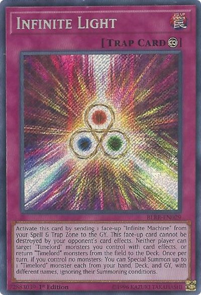 Infinite Light [BLRR-EN029] Secret Rare | Exor Games Bridgewater