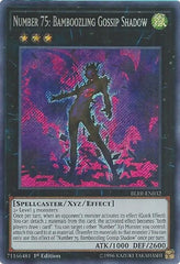 Number 75: Bamboozling Gossip Shadow [BLRR-EN032] Secret Rare | Exor Games Bridgewater