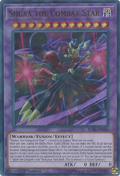 Shura the Combat Star [BLRR-EN040] Ultra Rare | Exor Games Bridgewater