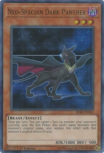 Neo-Spacian Dark Panther [BLRR-EN052] Ultra Rare | Exor Games Bridgewater