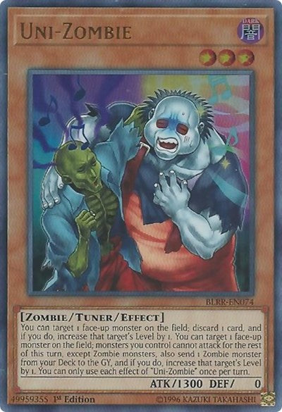 Uni-Zombie [BLRR-EN074] Ultra Rare | Exor Games Bridgewater