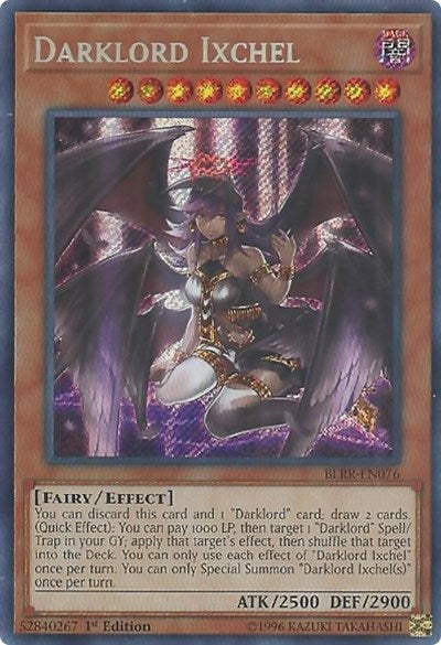 Darklord Ixchel [BLRR-EN076] Secret Rare | Exor Games Bridgewater