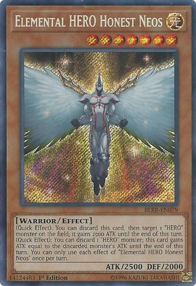 Elemental HERO Honest Neos [BLRR-EN079] Secret Rare | Exor Games Bridgewater