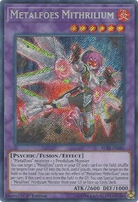 Metalfoes Mithrilium [BLRR-EN082] Secret Rare | Exor Games Bridgewater