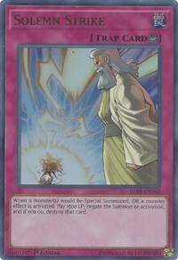 Solemn Strike [BLRR-EN102] Ultra Rare | Exor Games Bridgewater