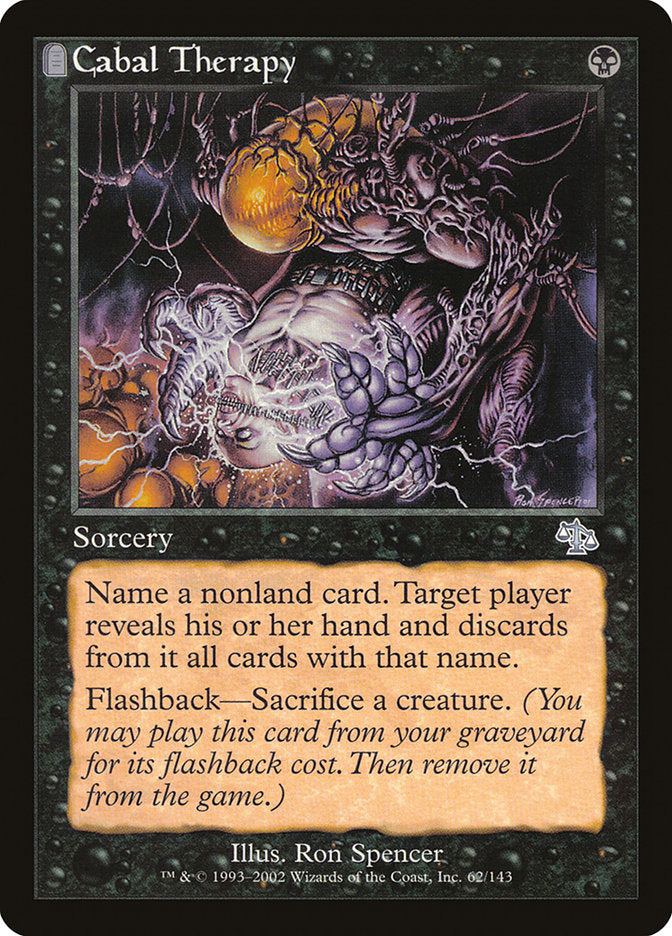 Cabal Therapy [Judgment] | Exor Games Bridgewater