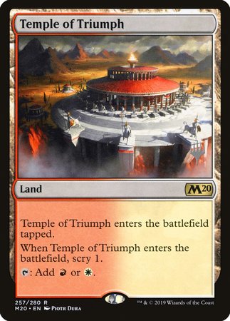 Temple of Triumph [Core Set 2020 Promos] | Exor Games Bridgewater