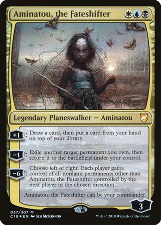 Aminatou, the Fateshifter [Commander 2018] | Exor Games Bridgewater