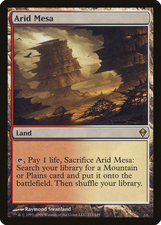 Arid Mesa [Zendikar] | Exor Games Bridgewater