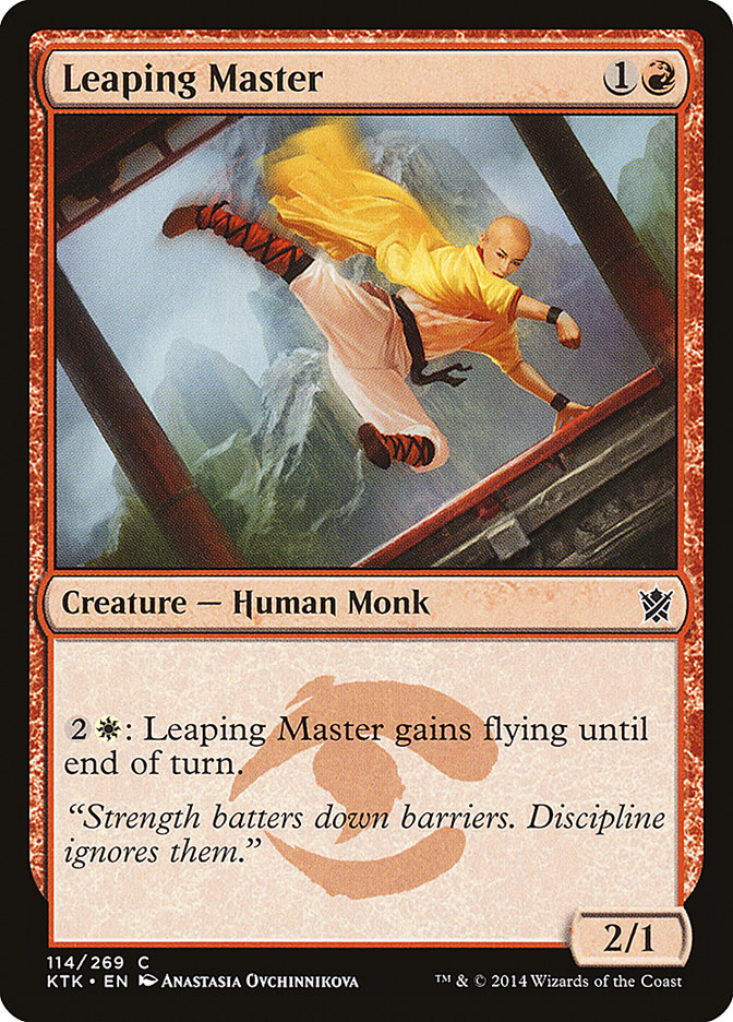 Leaping Master [Khans of Tarkir] | Exor Games Bridgewater